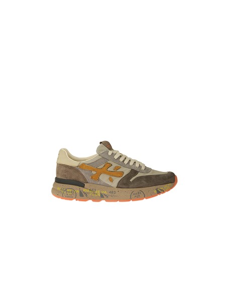 Sneaker Premiata Mick Marrone/Grigio